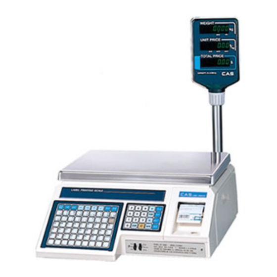 CAS Scale LP Series Service Manual