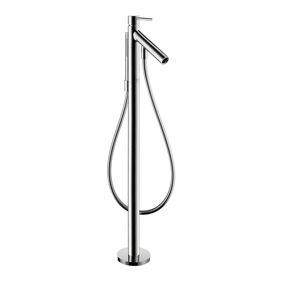 Hans Grohe Axor Starck 10456 Series Assembly Instructions Manual