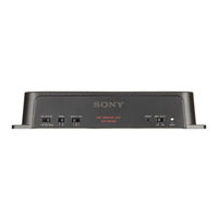 Sony XDP-MU100 Service Manual