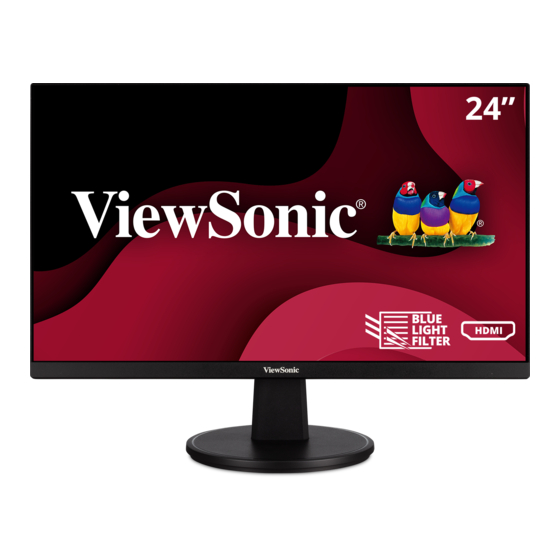 ViewSonic VA2747-mh User Manual