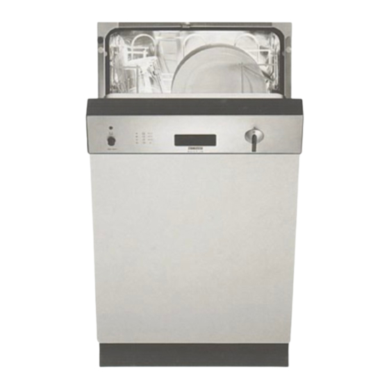 Zanussi ZDI 6052 Instruction Book