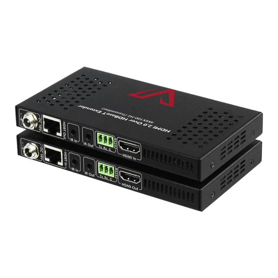 AV Access 4KEX100-H2 User Manual