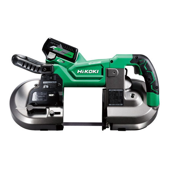 HIKOKI CB 3612DA Handling Instructions Manual