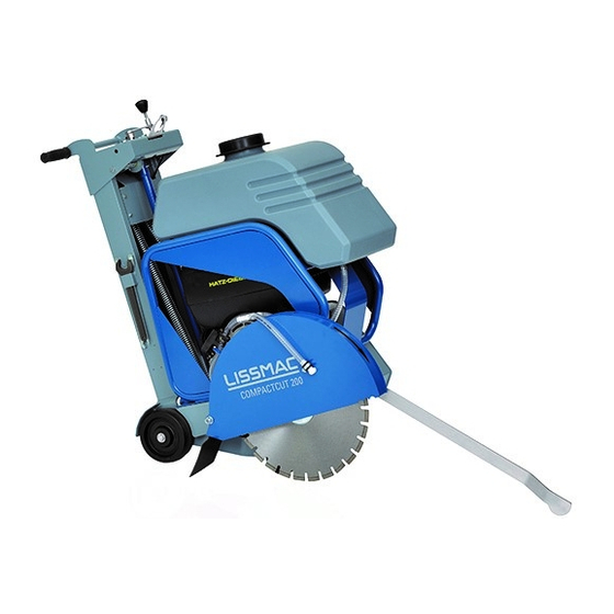 Lissmac COMPACTCUT 200 P Operating Manual