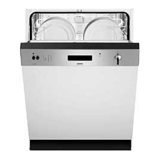 Zanussi ZDI 6052 Instruction Book