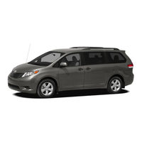 Toyota SIENNA - 2011 Quick Reference Manual