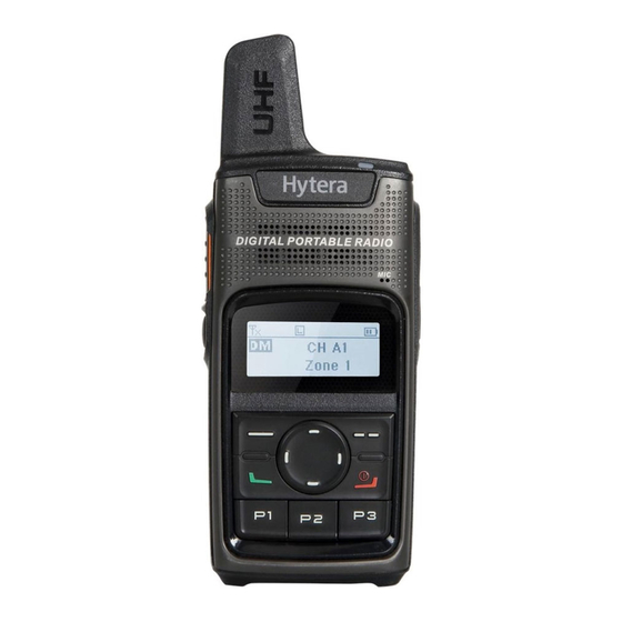 Hytera PD375 Owner's Manual