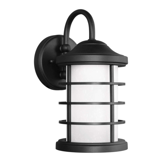 Sea gull lighting 8524491S Installation Instructions And Owner's Manual