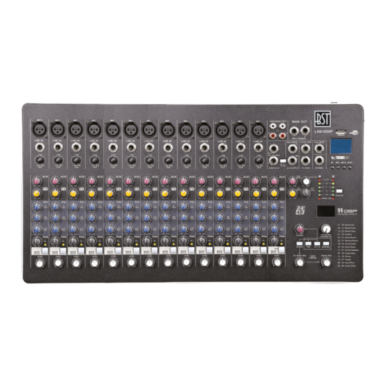BST LAB16DSP Instruction Manual