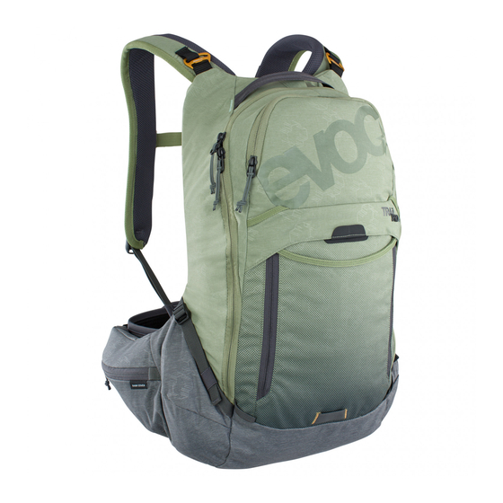 EVOC TRAIL PRO 10 Instruction Manual