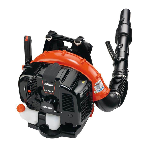 Echo PB-760 LN H/T Operator's Manual