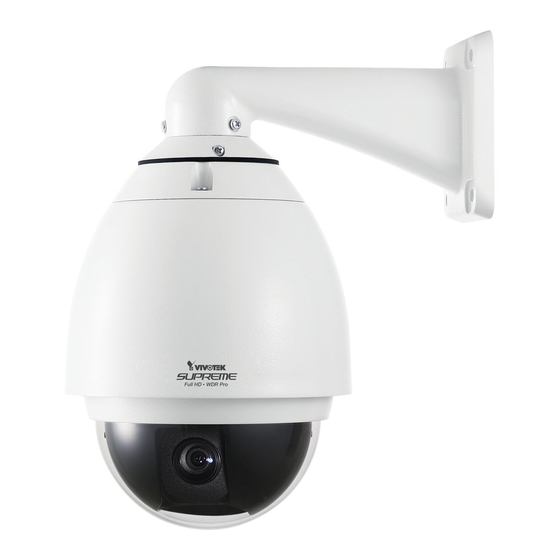 Vivotek SD8362E Quick Installation Manual