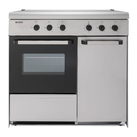 User Manuals: Becken S 5050 IX A Stove