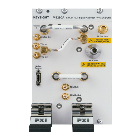 Keysight M9290A Getting Started And Troubleshooting Manual