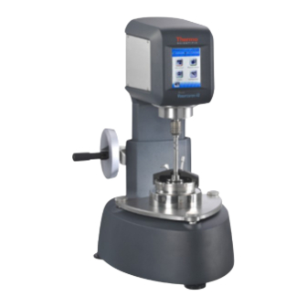 Thermo Scientific HAAKE Viscotester iQ Instruction Manual