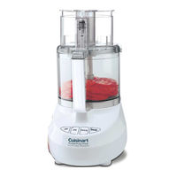 Cuisinart DLC-2014N - PowerPrep Plus Food Processor Instruction And Recipe Booklet