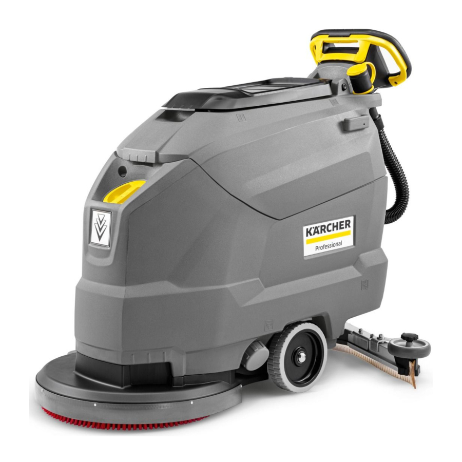 Kärcher BD 50, BD 50 Bp Classic Manual