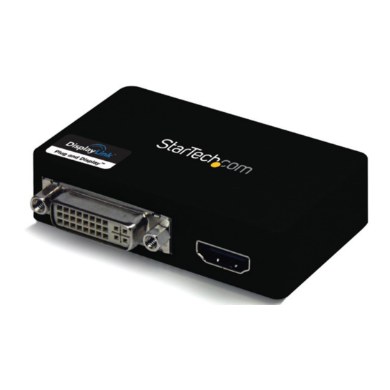 StarTech.com USB32HDDVII User Manual