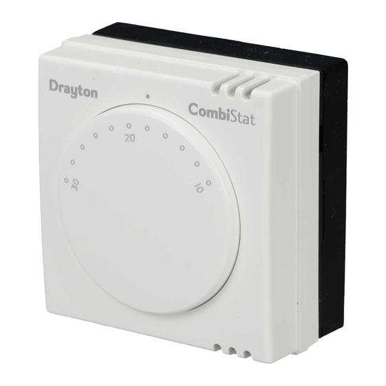 Drayton Combi-Stat RTS8 Installation Instructions