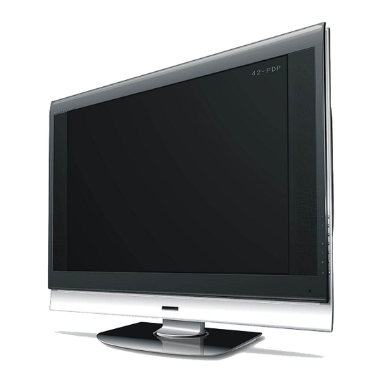 Teac plh4220sd Plasma TV Manuals