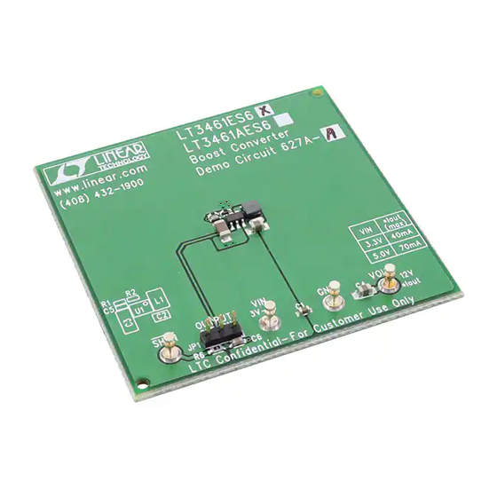 Linear Technology DC627A-A Quick Start Manual