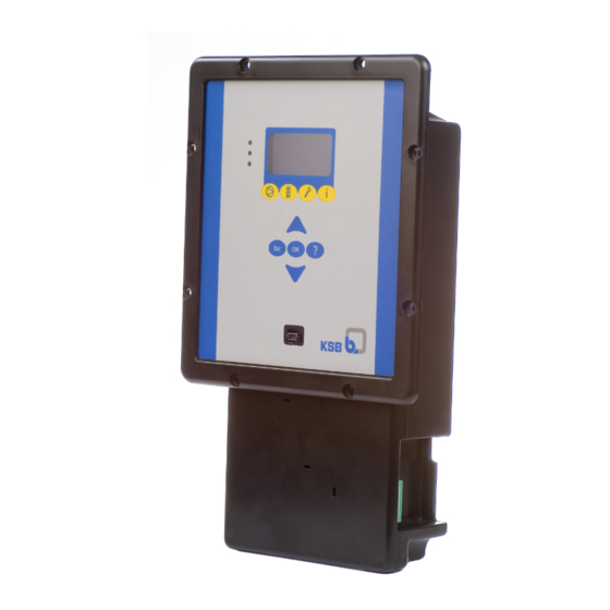 KSB BoosterControl Advanced Installation & Operating Manual