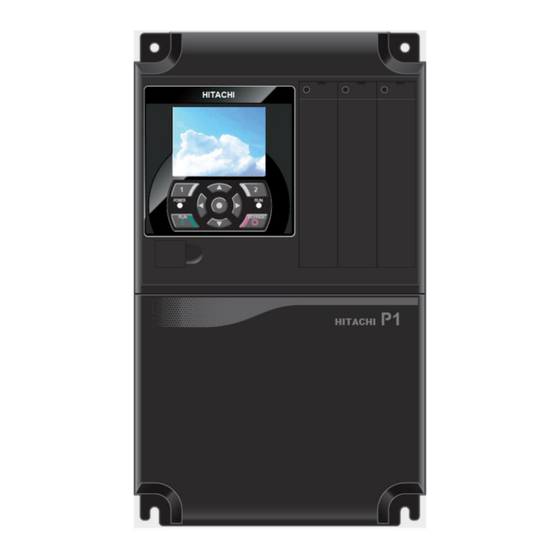 Hitachi SJ Series Safety Function Manual