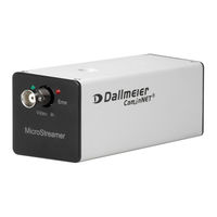 dallmeier MicroStreamer-PoE Installation And Configuration Manual