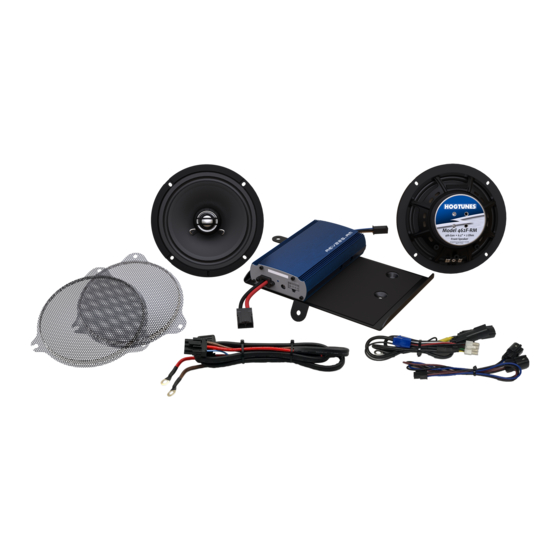 Hogtunes G4 SG KIT-RM Installation Manual