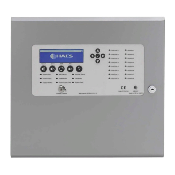 Haes MZAOV-1001 Installation, Commissioning & Operating  Manual