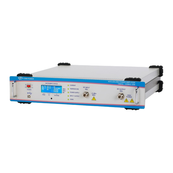 Com-Power ACS-230-25W Instruction Manual