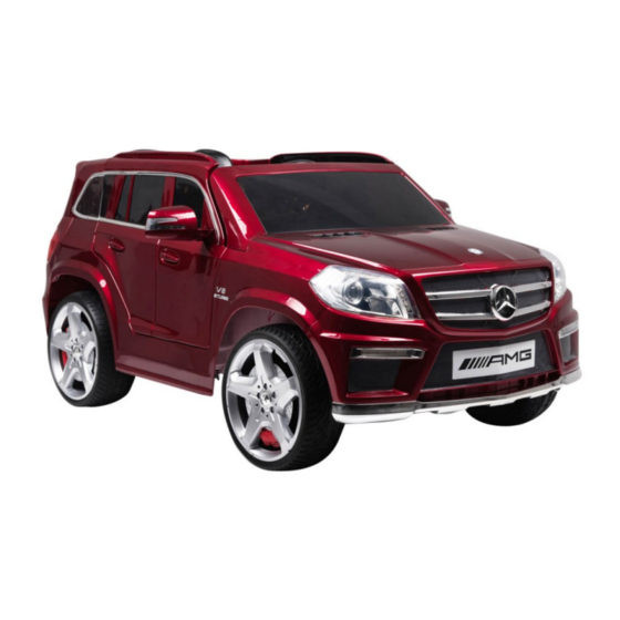 Moni Mercedes-Benz GL 63 AMG (X166) LS-628 Instruction Manual