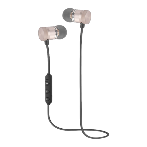 WOXTER AirBeat BT-7 Wireless Headphones Manuals
