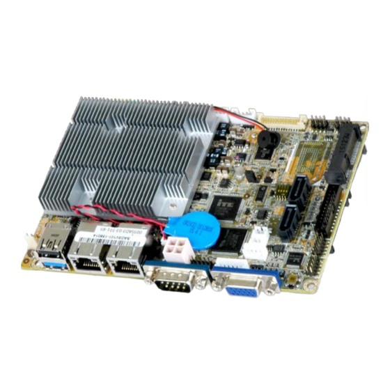 IEI Technology WAFER-BT-E38 1W2 Series User Manual