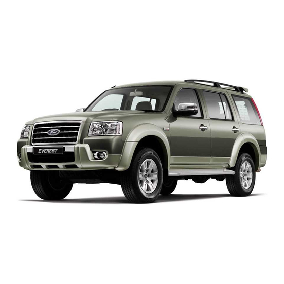 Ford Everest 2006 Manuals