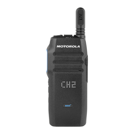 Motorola solutions TLK 100j User Manual