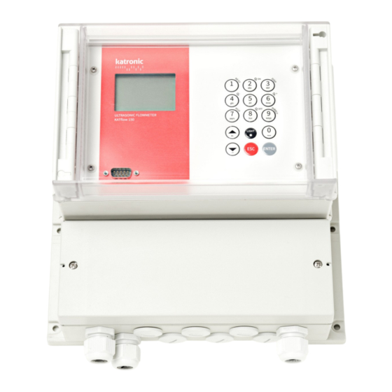 U-F-M KATflow 150 Operating Instructions Manual