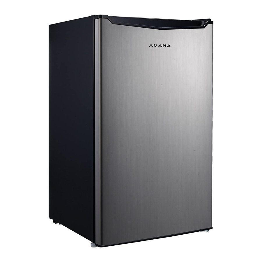 Amana Compact Refrigerator Freezer Owner's Manual