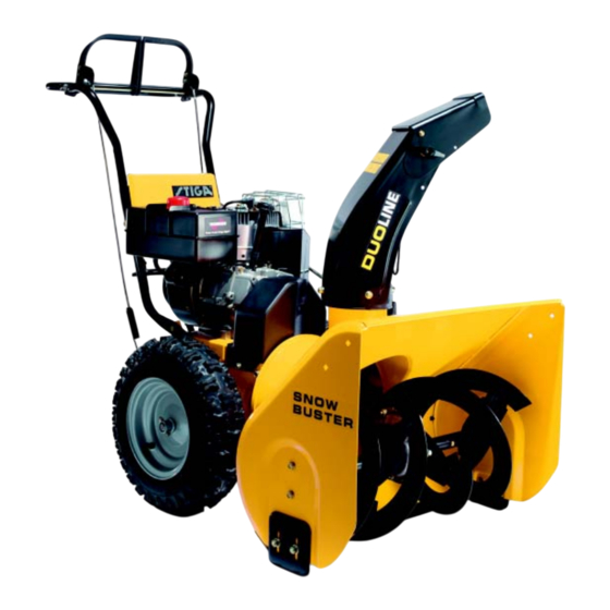 Stiga SNOW BUSTER Instructions For Use