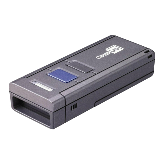 CipherLab 1660 User Manual