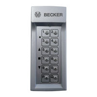 Becker Centronic EasyControl EC611 Assembly And Operating Instructions Manual