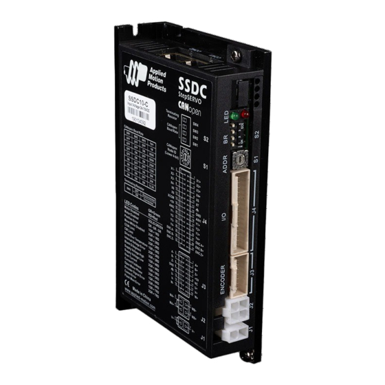 Moons' Applied Motion Products StepSERVO SSDC Series Hardware Manual