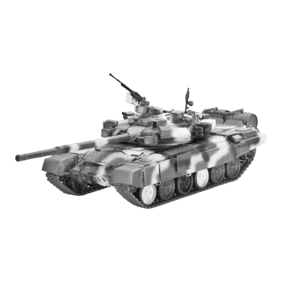 REVELL Russian Battle Tank T-90A Assembly Manual