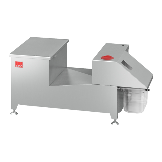 ACO Grease Capture Installation And Maintenance Manual