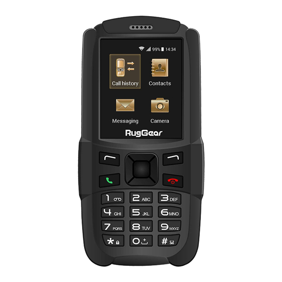 RugGear RG129 Short Manual