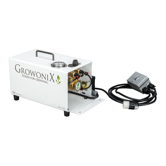 Growonix BP-6010 Manuals