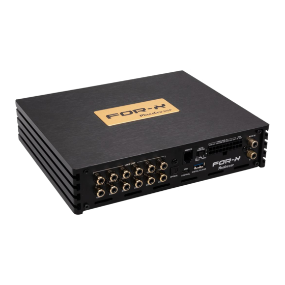 For-x MAESTRO-812DSP-DSD Owner's Manual