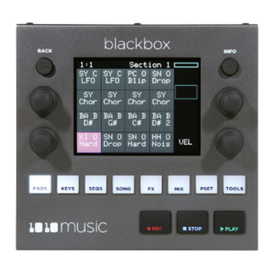 1010music Blackbox 3.0 User Manual