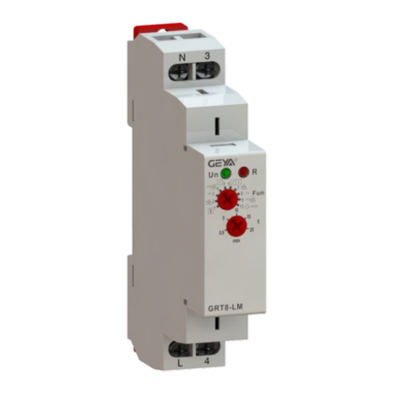 GEYA GRT8-LM Instruction Manual
