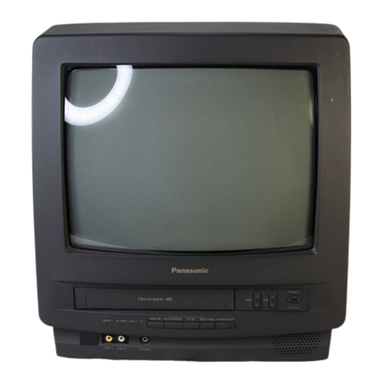 Panasonic Omnivision PV-M1326 Operating Instructions Manual
